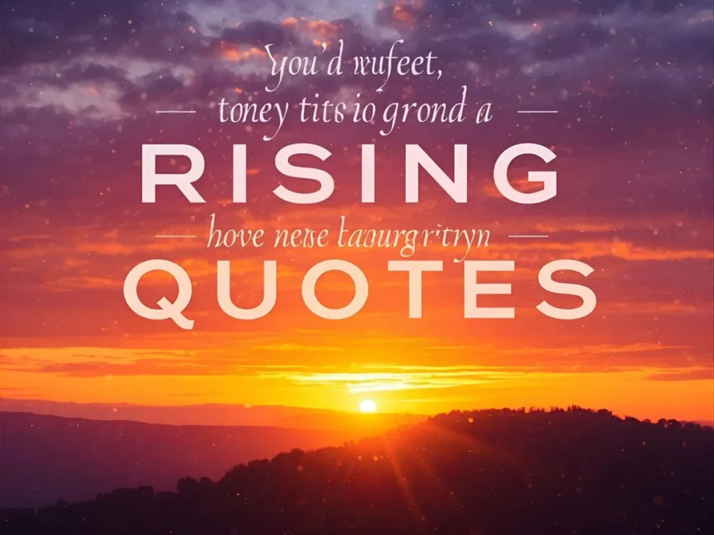 Beautiful Grand Rising Quotes