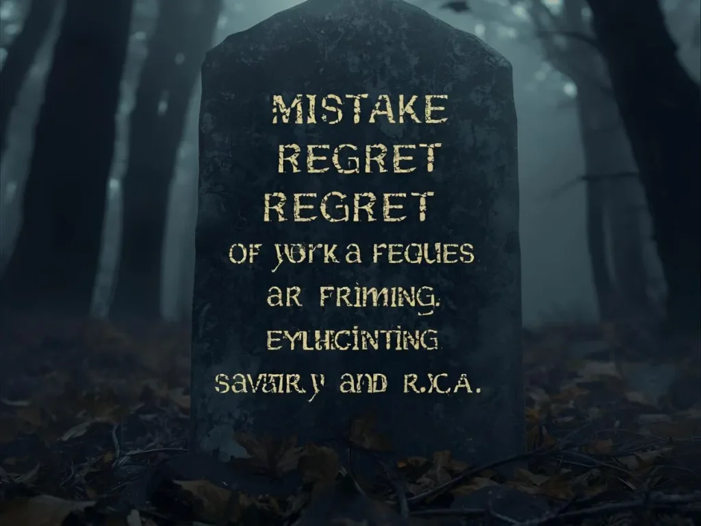 Mistake Regret Quotes