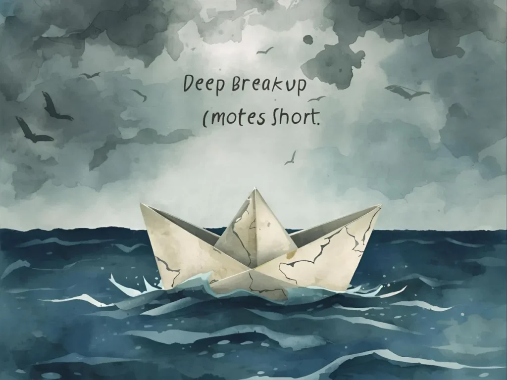 Deep Breakup Quotes Short