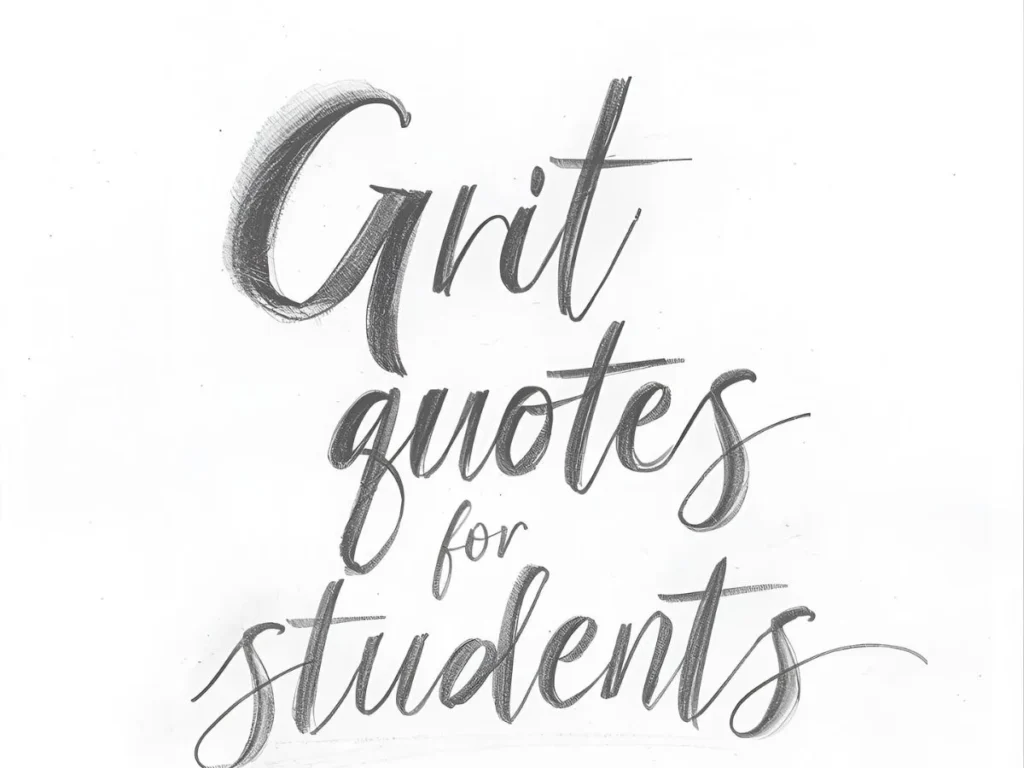 Grit Quotes for Students