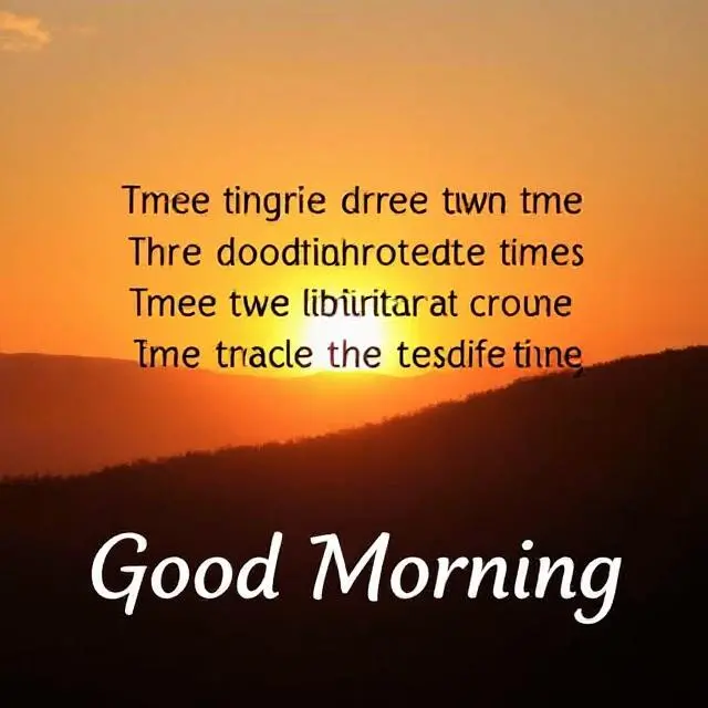 Inspirational Good Morning Quotes and Images