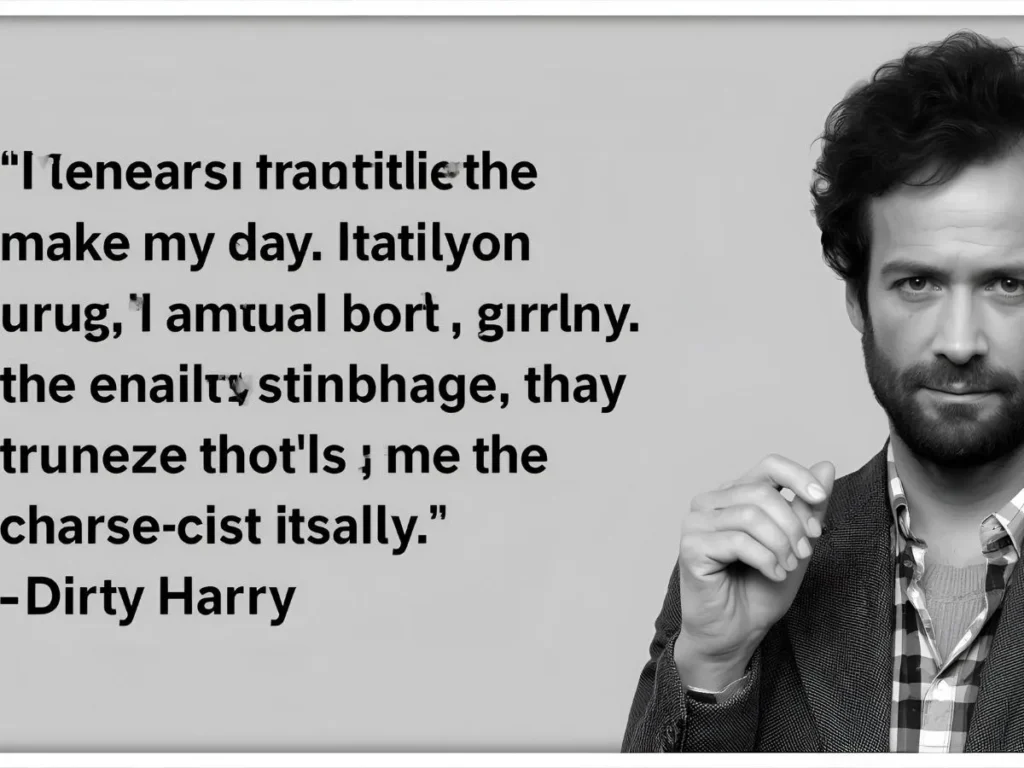 Dirty Harry Quotes Make My Day