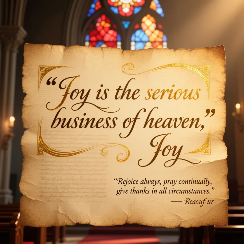 Christian Quotes About Joy