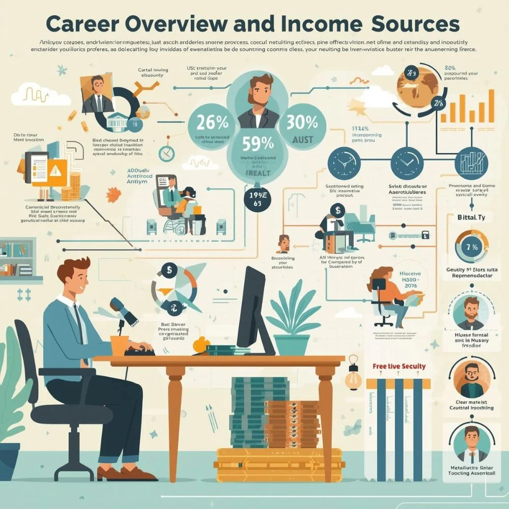 Career Overview and Income Sources
