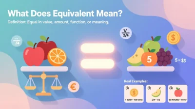equivalent mean