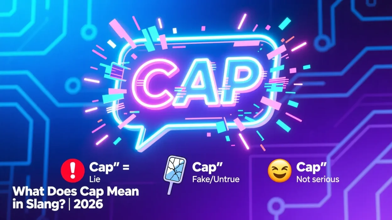 What Does Cap Mean in Slang