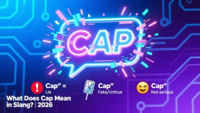 What Does Cap Mean in Slang