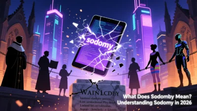 What Does Sodomy Mean