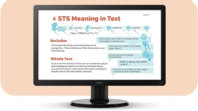 TSTS Meaning in Text